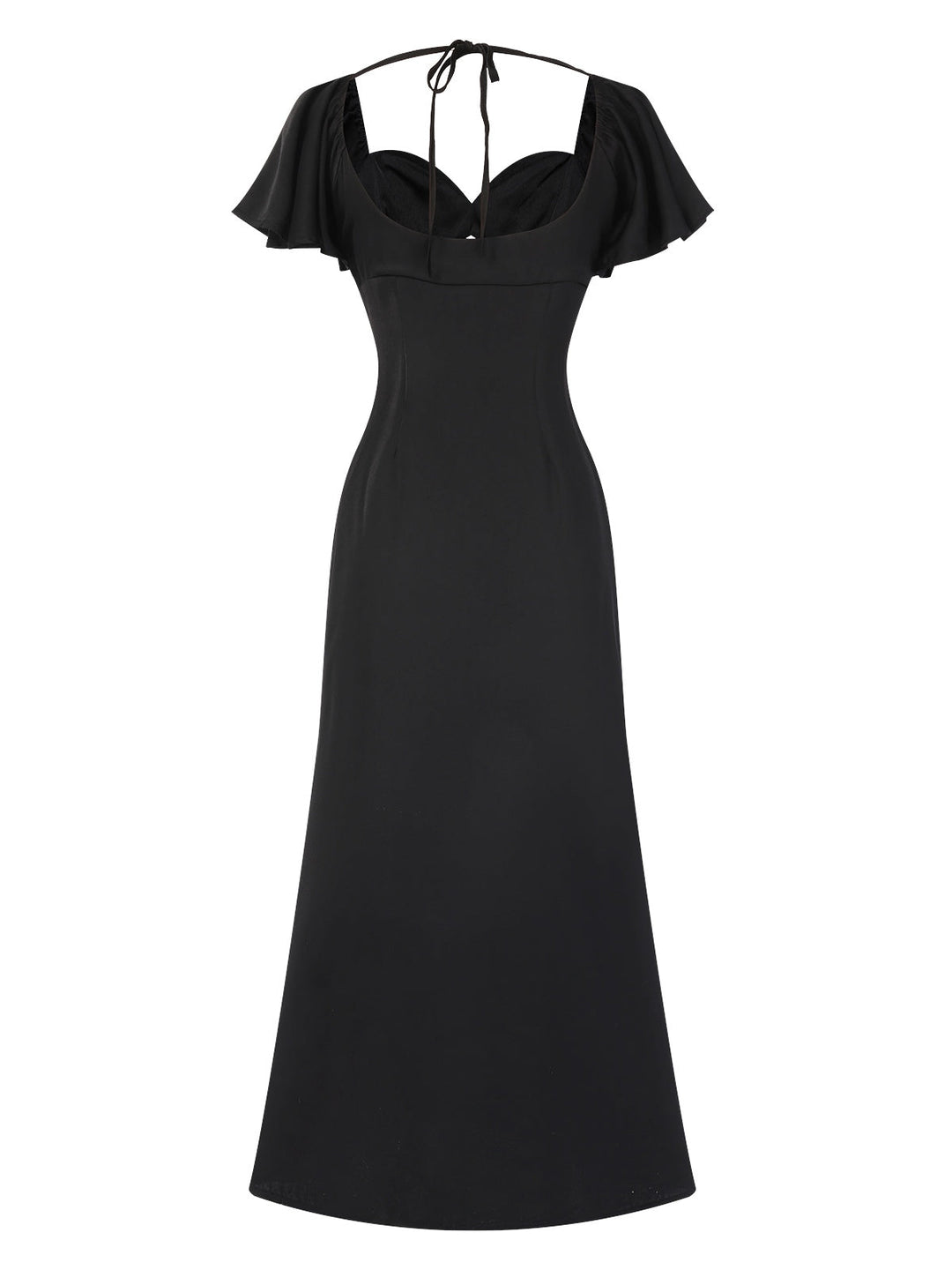 1970s Hollow Sweetheart Neck Dress | 1970s | vintage dress, retro fashion
