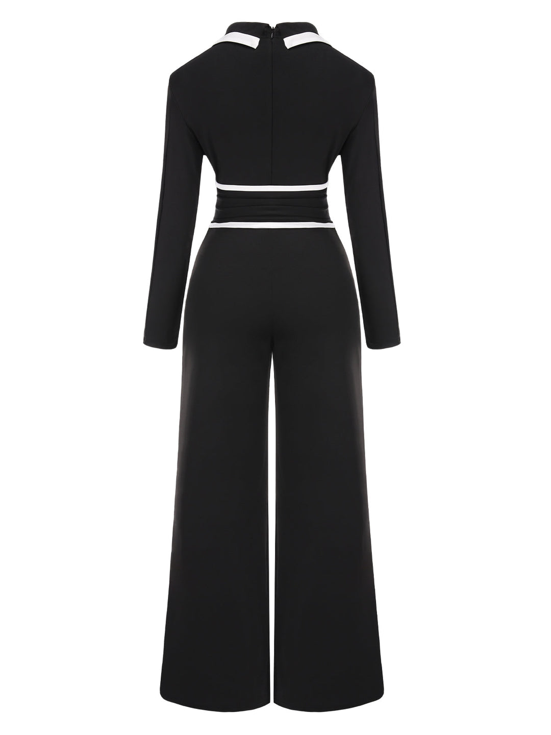 1970s Lapel Color Block Belted | 1970s | vintage romper, retro jumpsuit
