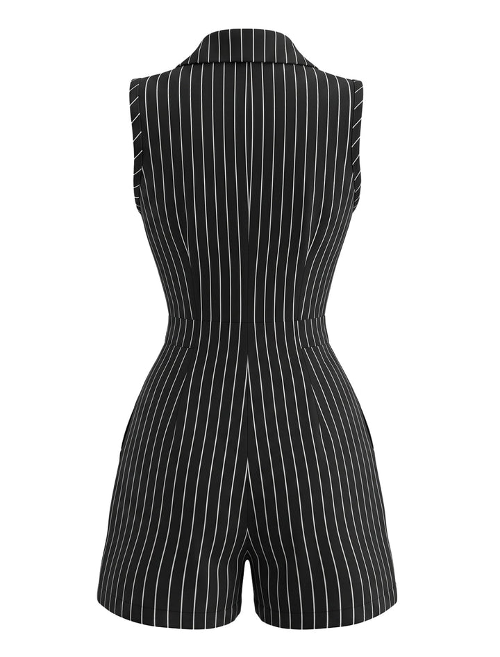 Black 1970s Vintage Classic Jumpsuit 3