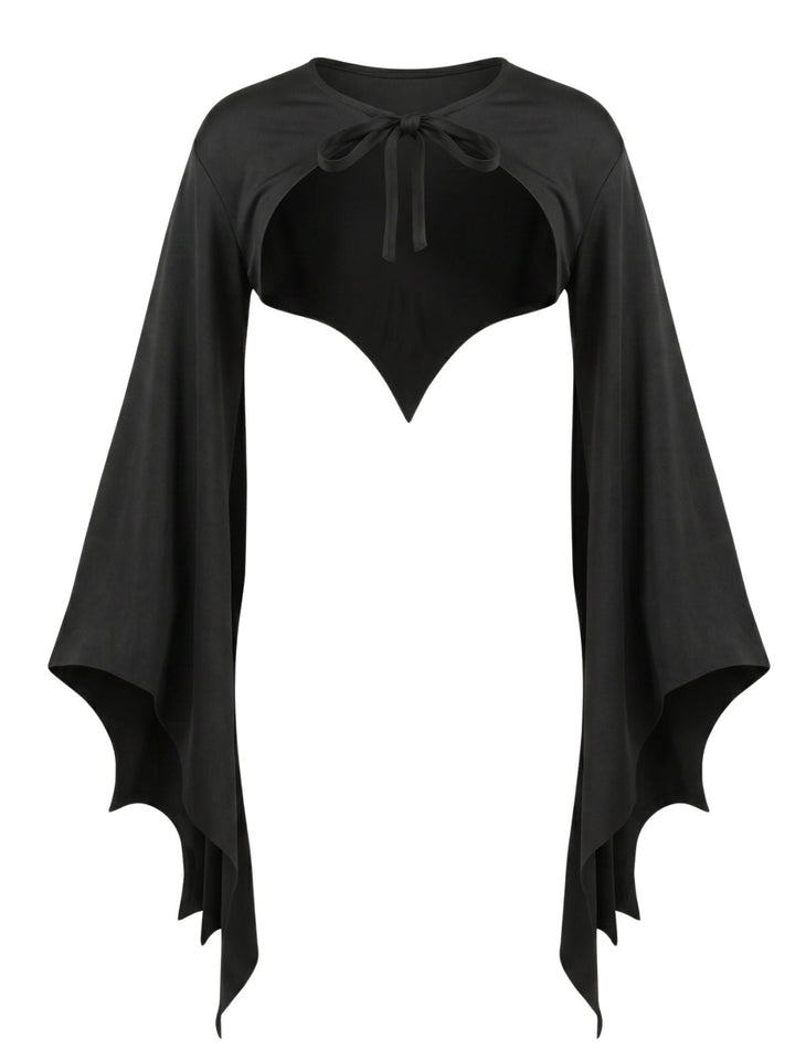 Black 1970s Vintage Classic Cape