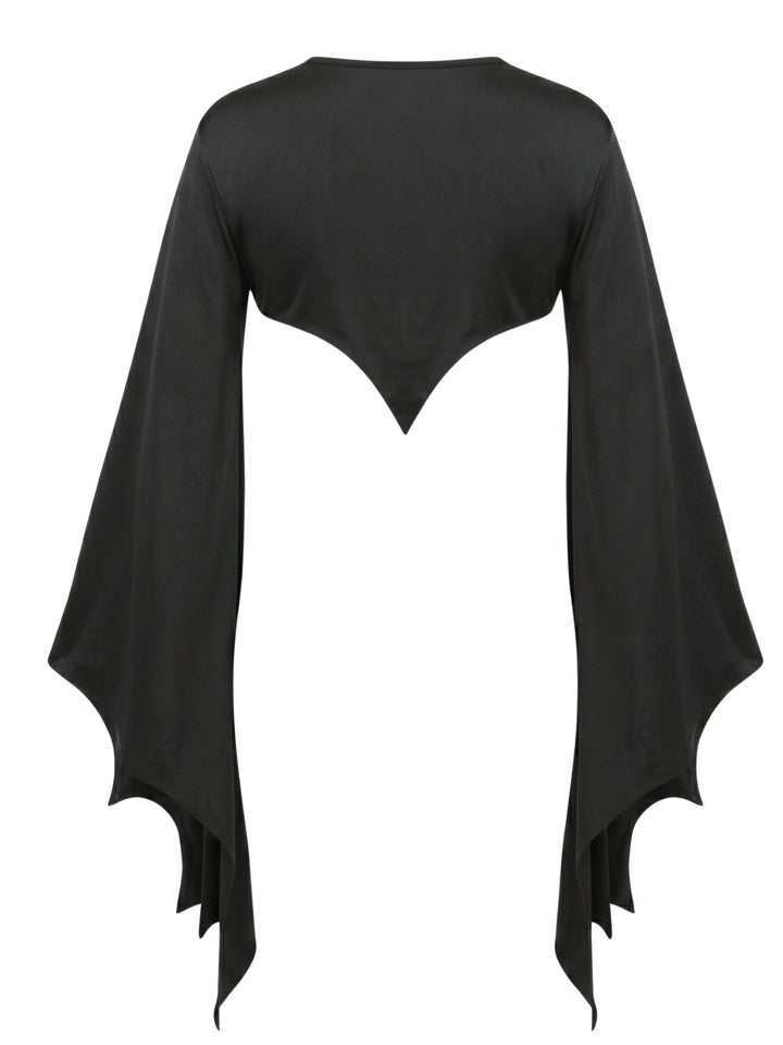 Black 1970s Vintage Classic Cape 2