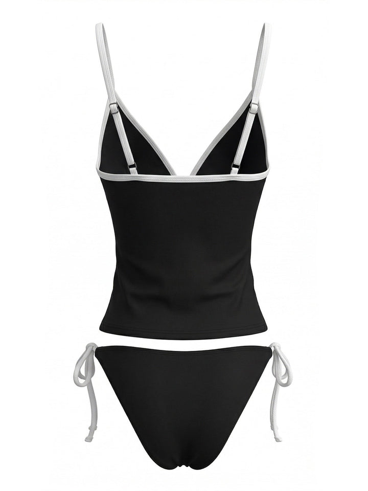 Black Bow Bikini Set 4