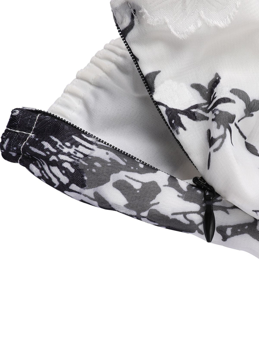 Black White 1930s Floral Halter Strap Jumpsuit, vintage romper, retro jumpsuit - perfect for women who love vintage and retro fashion