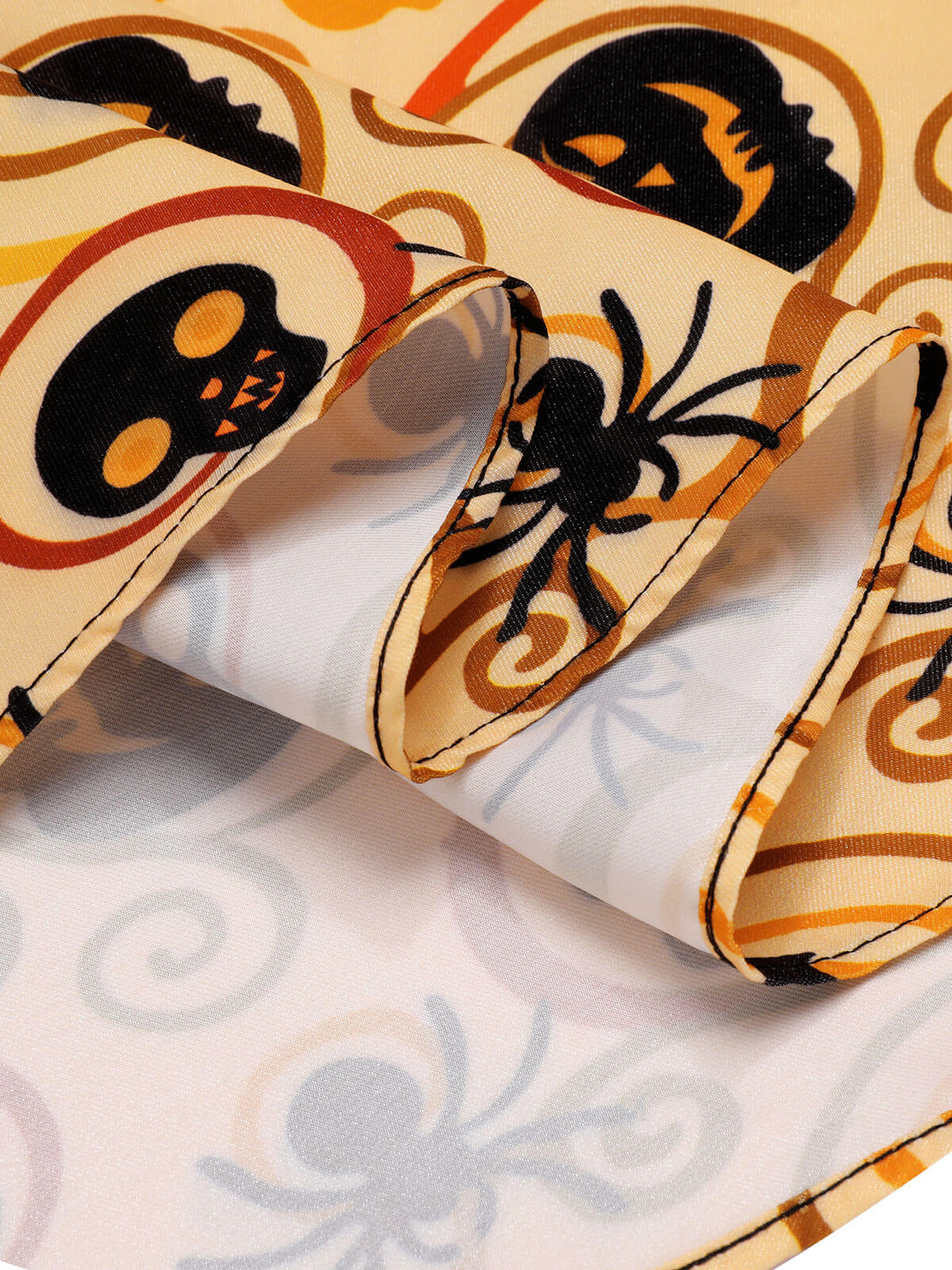 Black &amp; Yellow 1950s Pumpkin Bat Spider Dress, vintage dress, retro fashion, rockabilly, pin-up fashion - perfect for women who love vintage and retro fashion