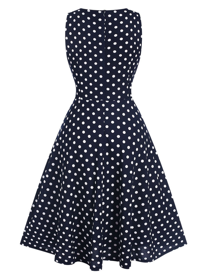 1940s Lace Patchwork Polka Dots | 1940s | vintage dress, retro fashion