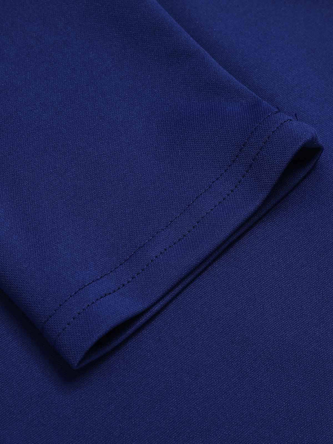 Blue 1940s Solid V-Neck Dress with Belt, vintage dress, retro fashion - perfect for women who love vintage and retro fashion