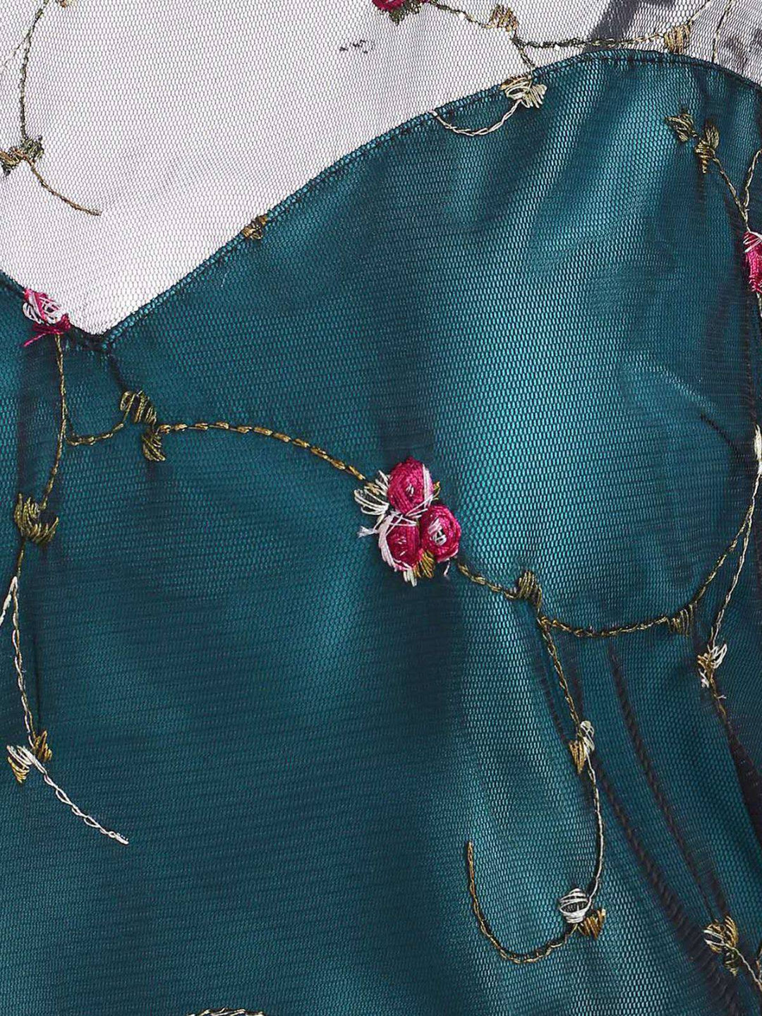 Blue 1950s Lace Hi-Lo Swing Dress — vintage elegance for the modern woman