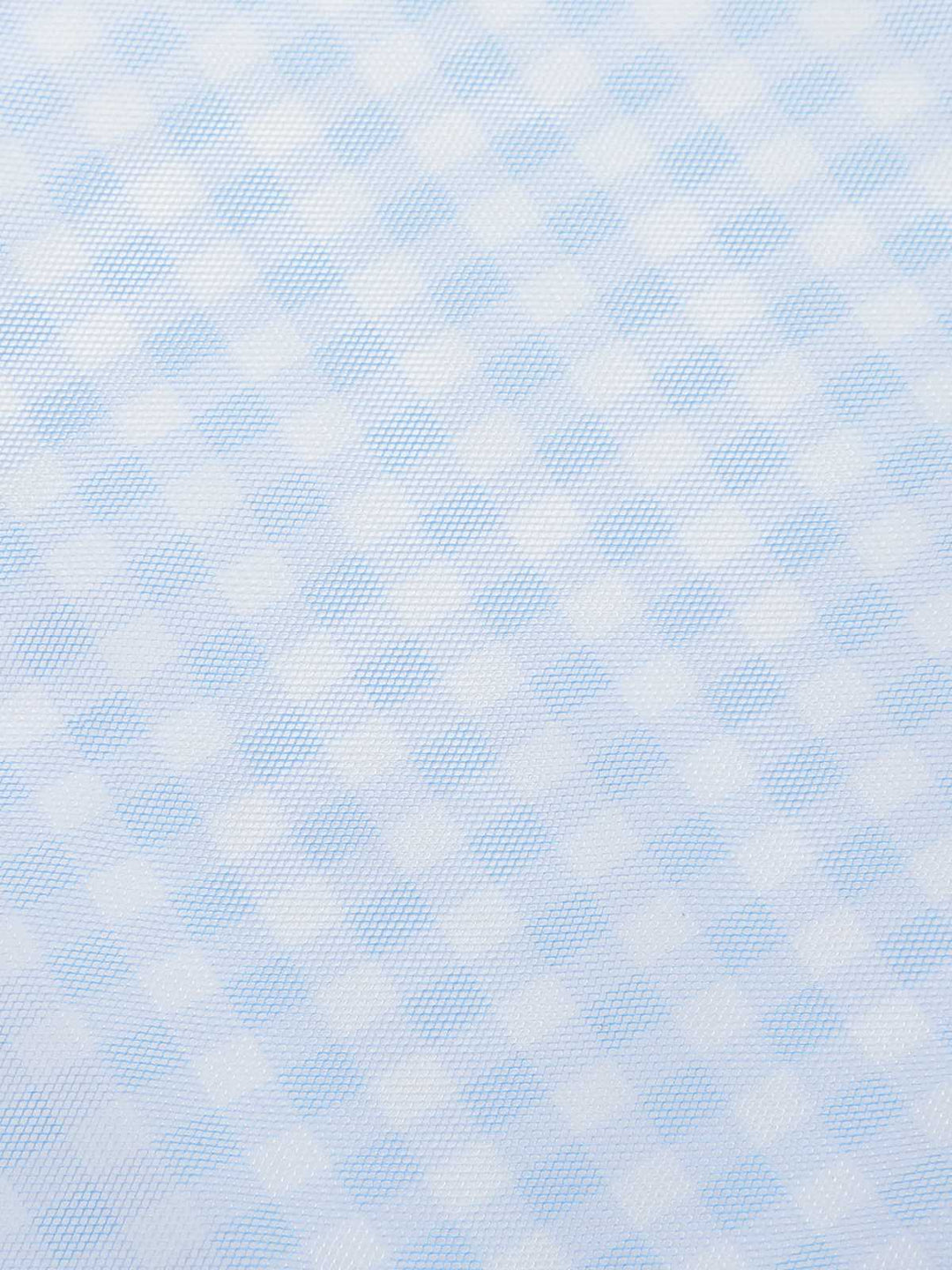 Blue 1950s Plaids Mesh Cover-Up — 1950s vintage charm for her modern wardrobe