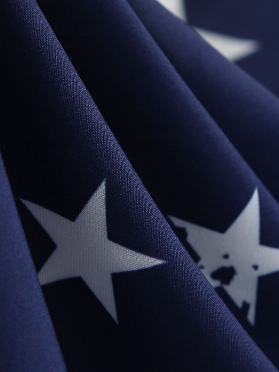 Blue 1950s Stars &amp; Stripes Swing Dress — the kind of 1950s dress that makes strangers smile