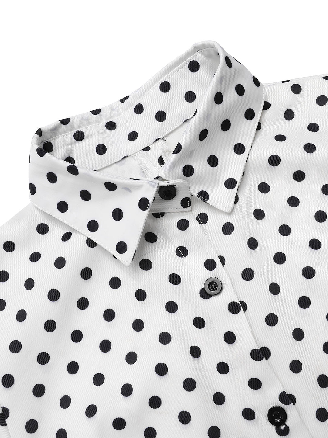 [Pre-Sale] Blue 1960s Shirt Collar Polka Dots Patchwork Dress, vintage dress, retro fashion - perfect for women who love vintage and retro fashion