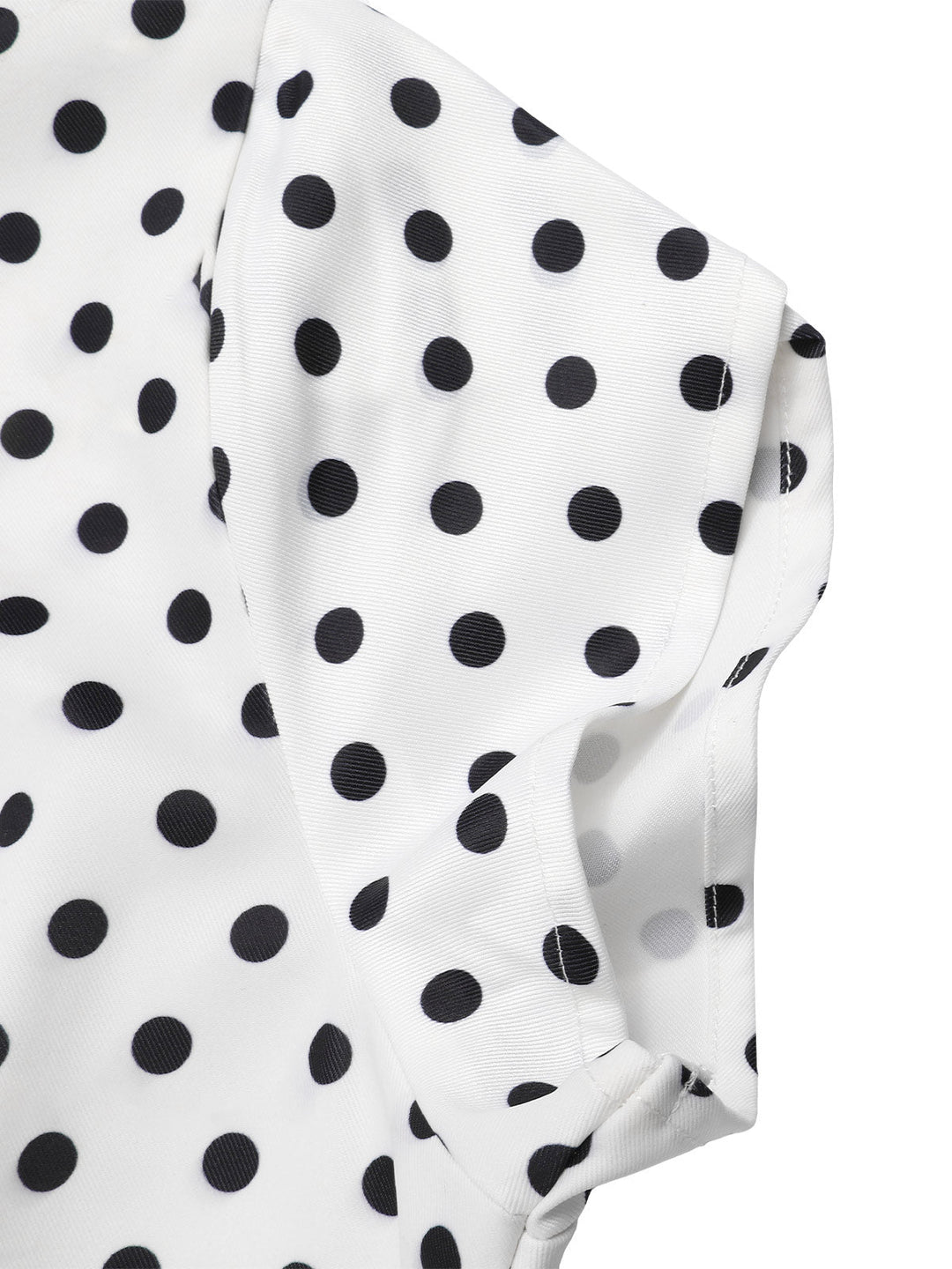 [Pre-Sale] Blue 1960s Shirt Collar Polka Dots Patchwork Dress, vintage dress, retro fashion - perfect for women who love vintage and retro fashion
