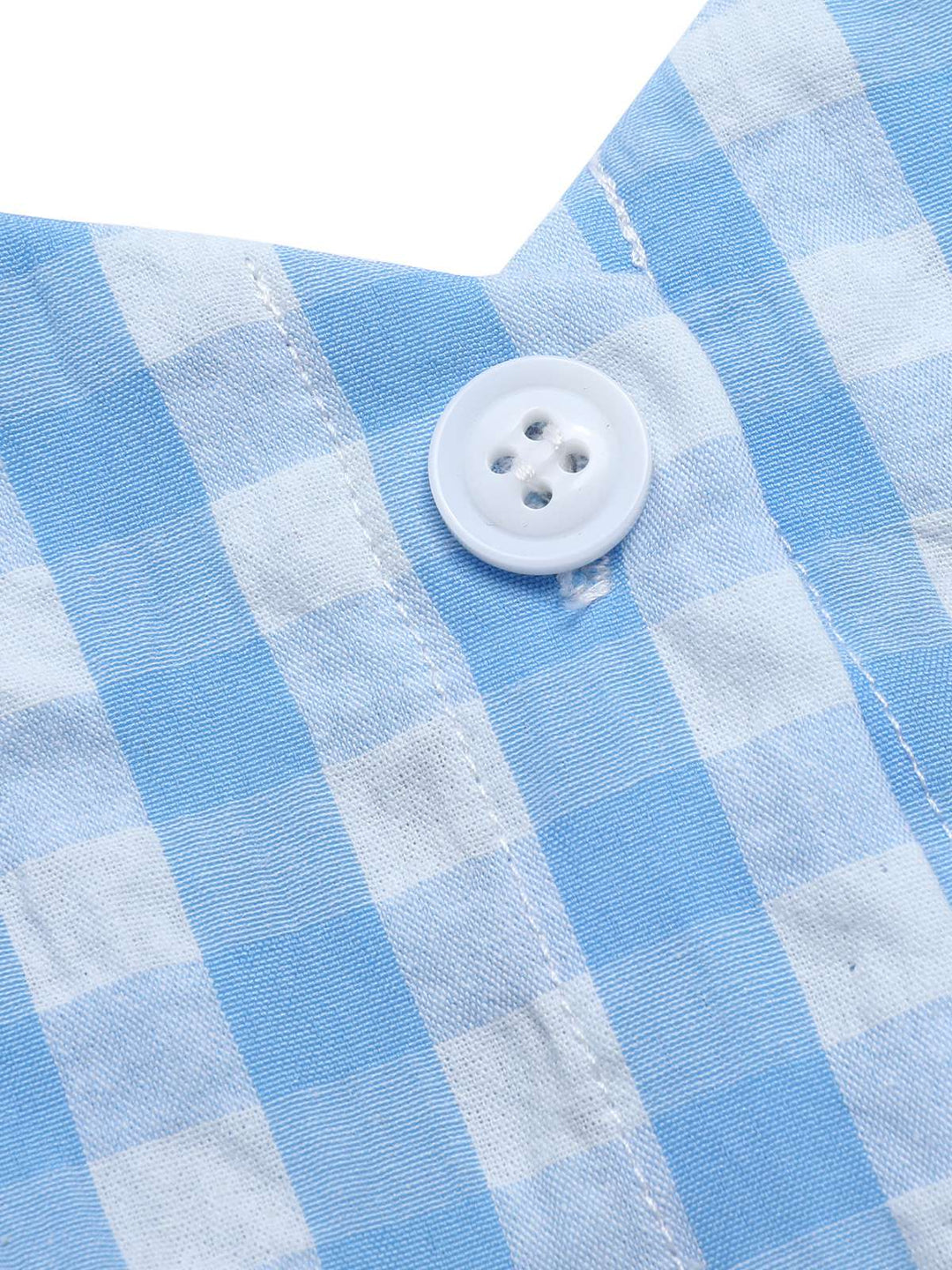 1960s Straps Plaid Ruffled Hem | 1960s | vintage blouse, retro top