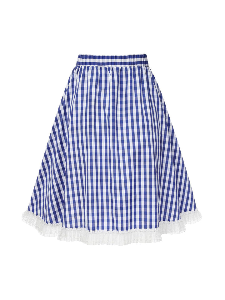 2PCS 1950s Plaid Top Skirt | 1950s | vintage skirt, retro style