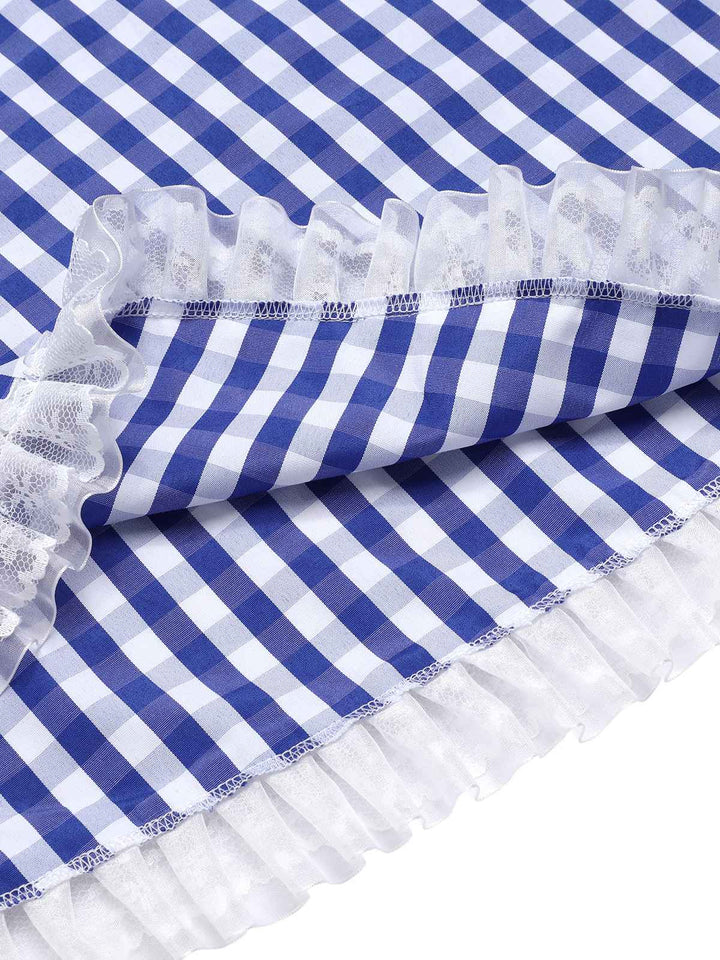 2PCS 1950s Plaid Top Skirt | 1950s | vintage skirt, retro style