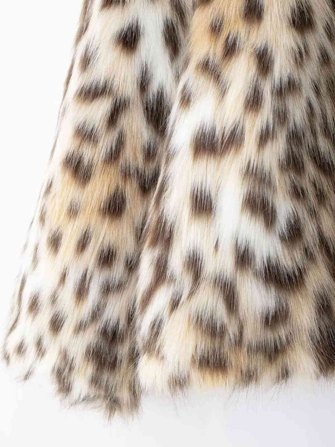 Brown 1980s Leopard Print Faux Fur Coat - vintage fashion, style
