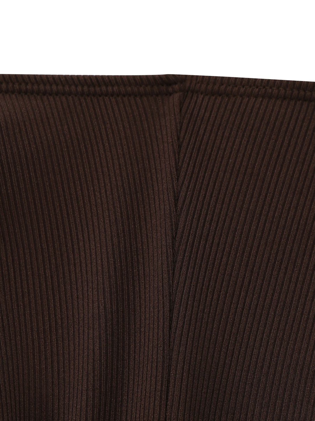 Coffee Halter Drawstring Ruched Tankini Set - vintage fashion, retro style