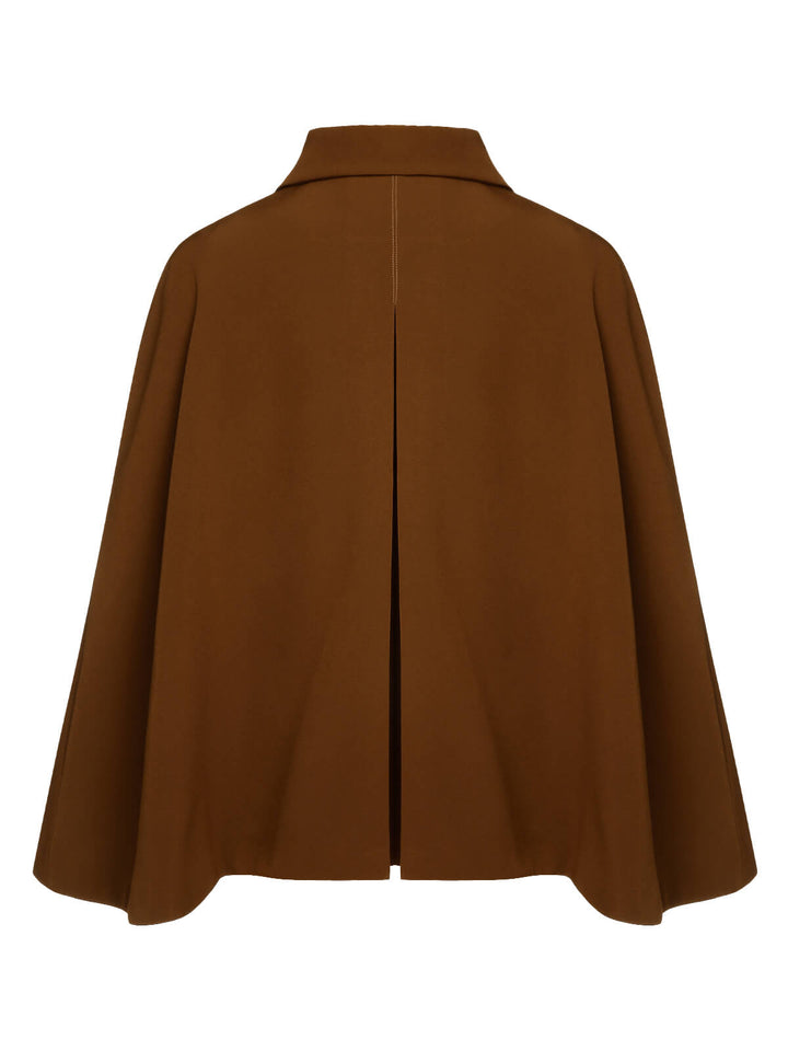 Color 1940s Lapel Cape Coat | 1940s | vintage outerwear, jacket