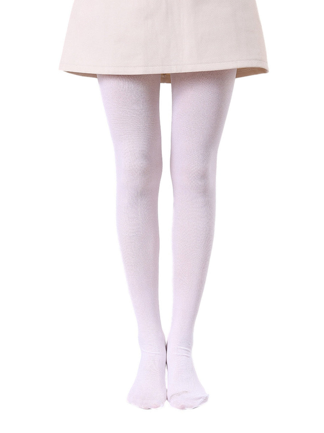 Colored Full Footed Tights Pantyhose - vintage fashion, retro style, elegant red