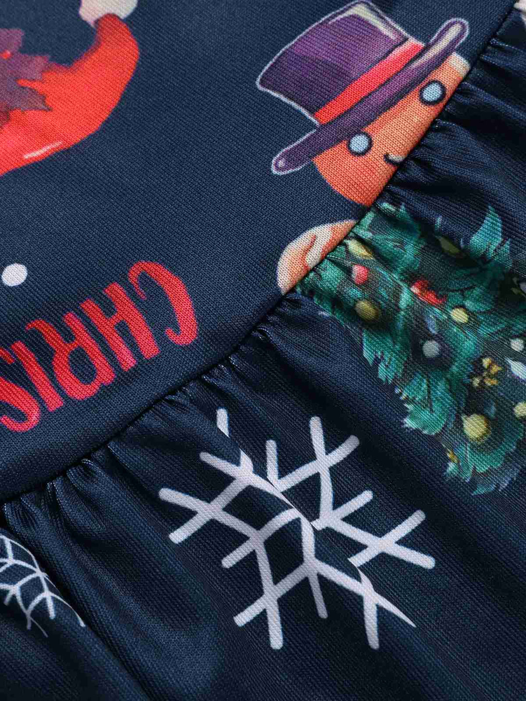 Dark Blue Christmas Straps Nightgown, vintage fashion, retro style - perfect for women who love vintage and retro fashion