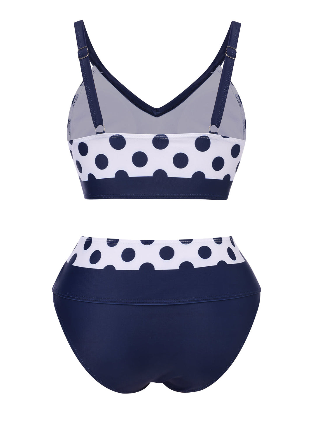 1950s Polka Dot Bow Patchwork | 1950s | vintage swimsuit, retro beachwear