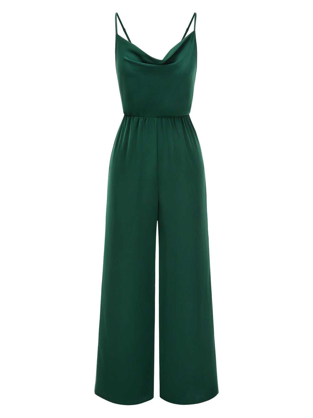 1930s Solid Spaghetti Straps Cowl | 1930s | vintage romper, retro jumpsuit
