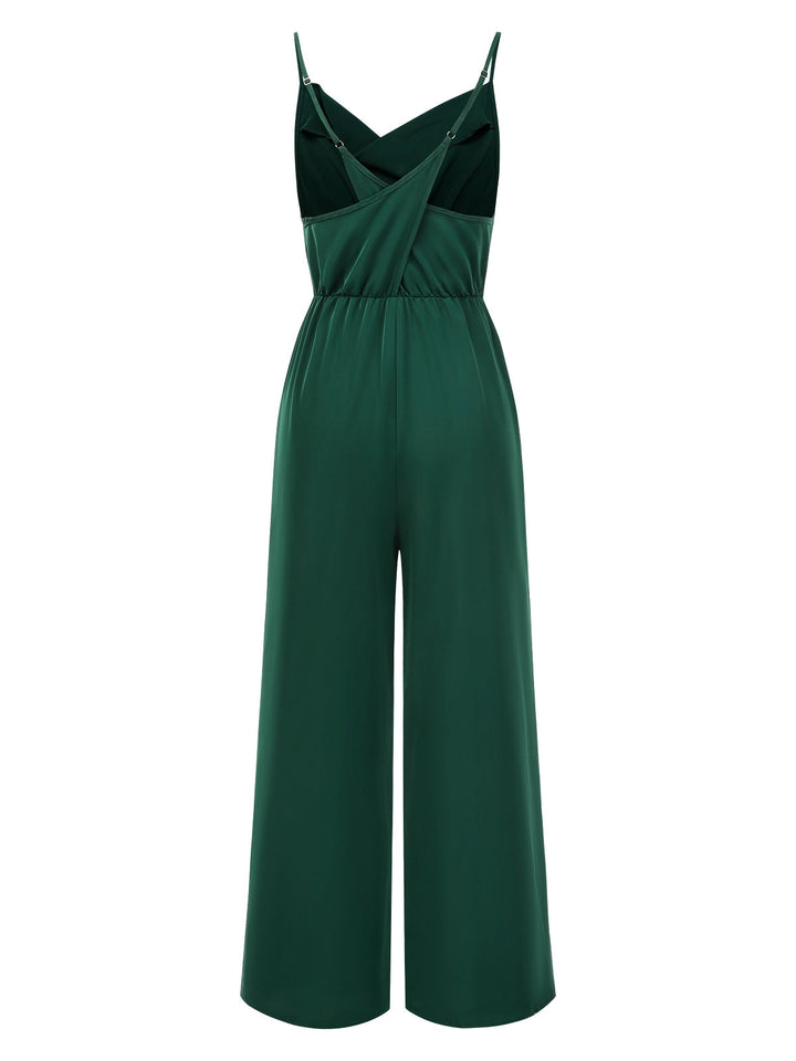 1930s Solid Spaghetti Straps Cowl | 1930s | vintage romper, retro jumpsuit