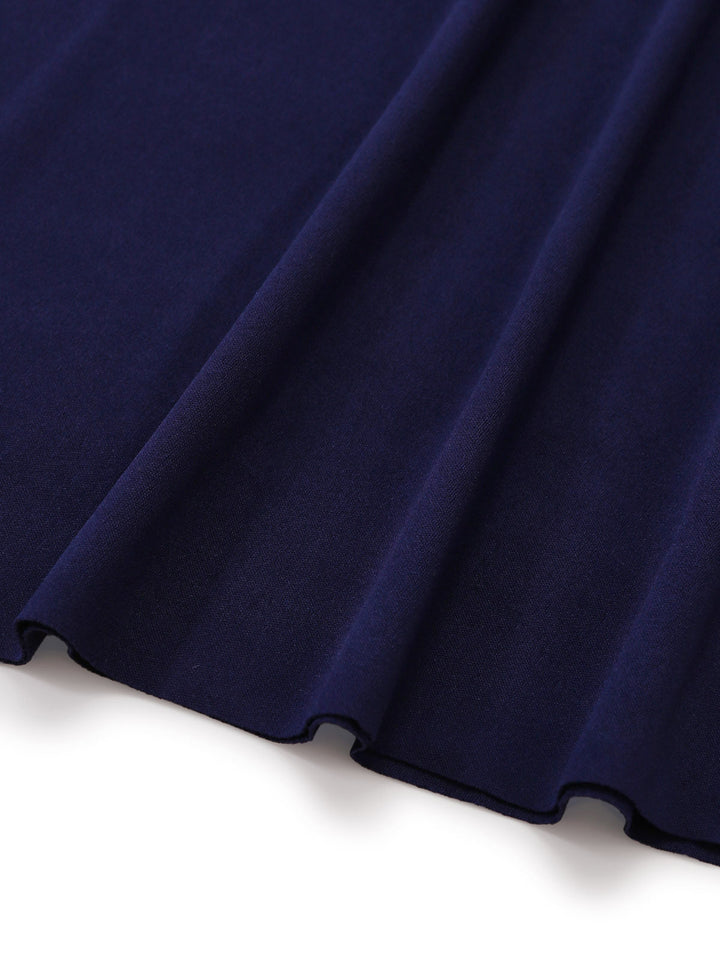 Deep Blue 1950s Vintage Retro Dress 7