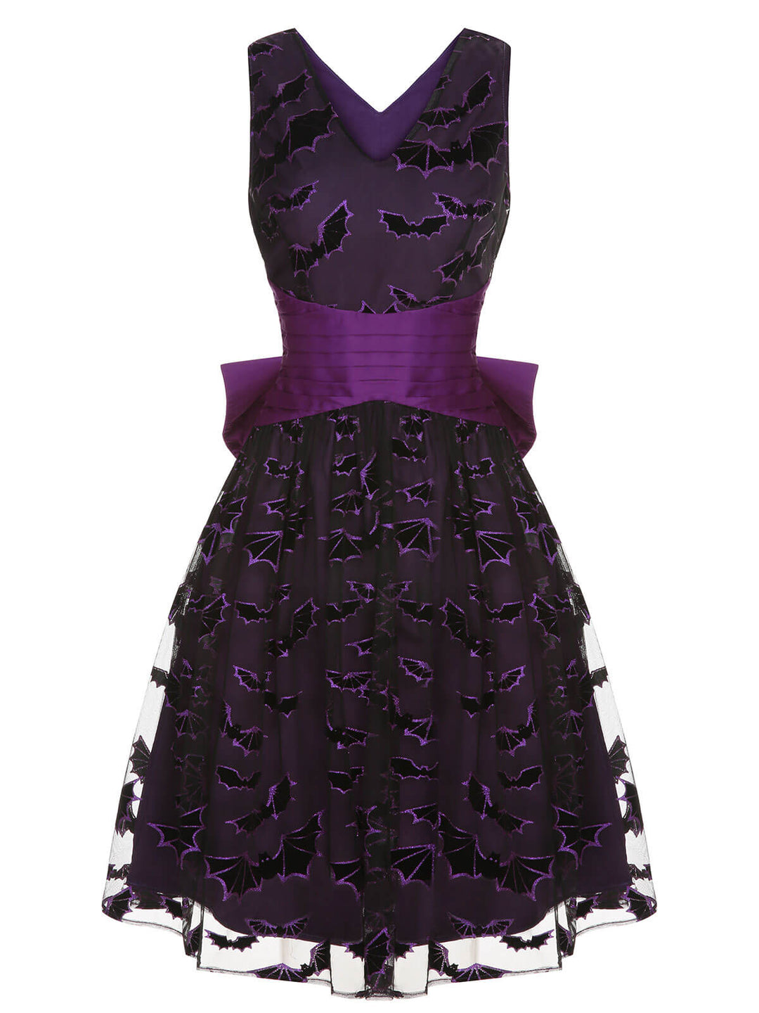 Deep 1950s Halloween Bat Bow | 1950s | vintage dress, retro fashion