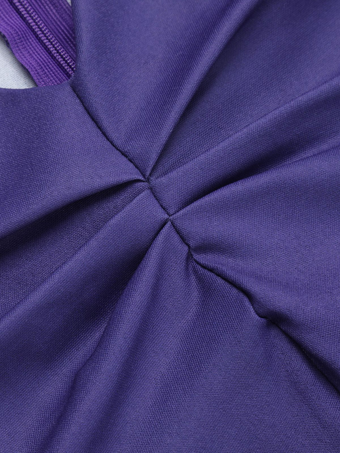 Deep Purple 1950s Halloween V-Neck Swing Dress, vintage dress, retro fashion, rockabilly, pin-up fashion - perfect for women who love vintage and retro fashion