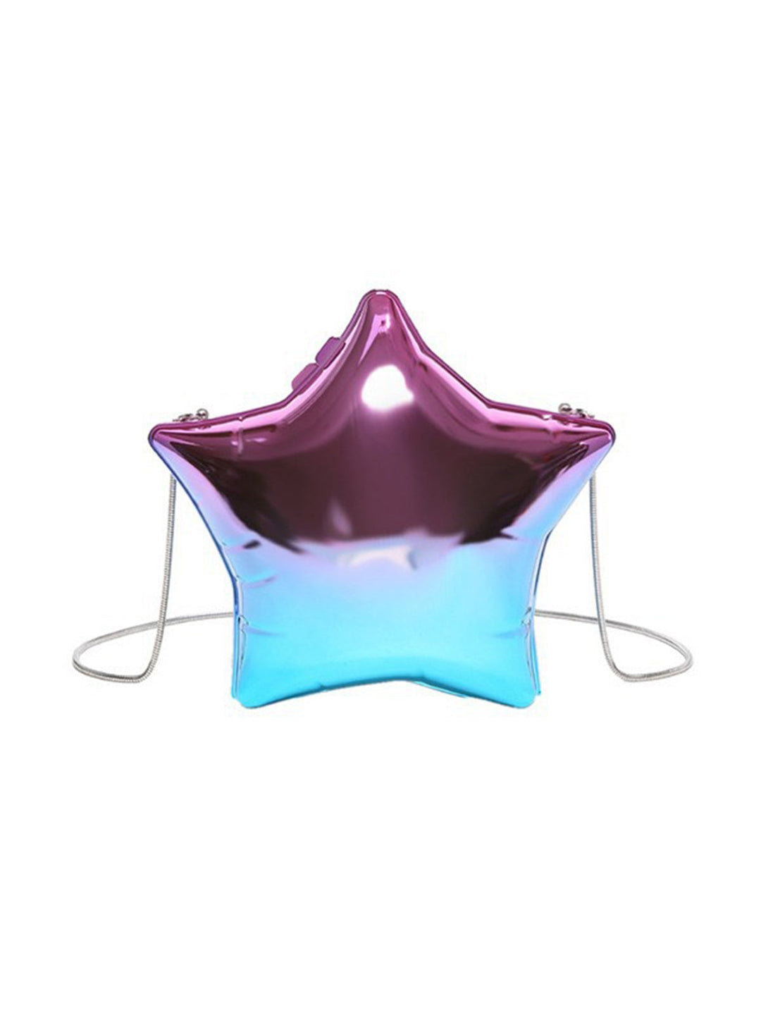 Funny Five Pointed Star Chain Crossbody Bag - vintage fashion, retro style