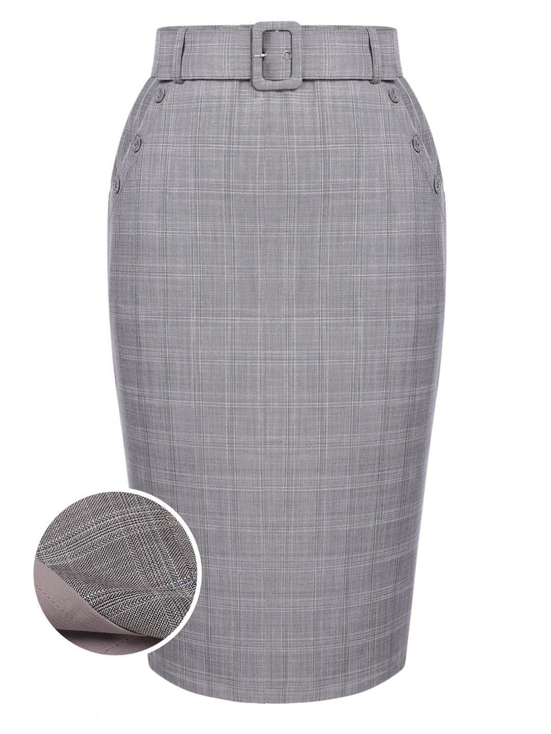 1960s Plaid Belt Pencil Skirt | 1960s | vintage skirt, retro style