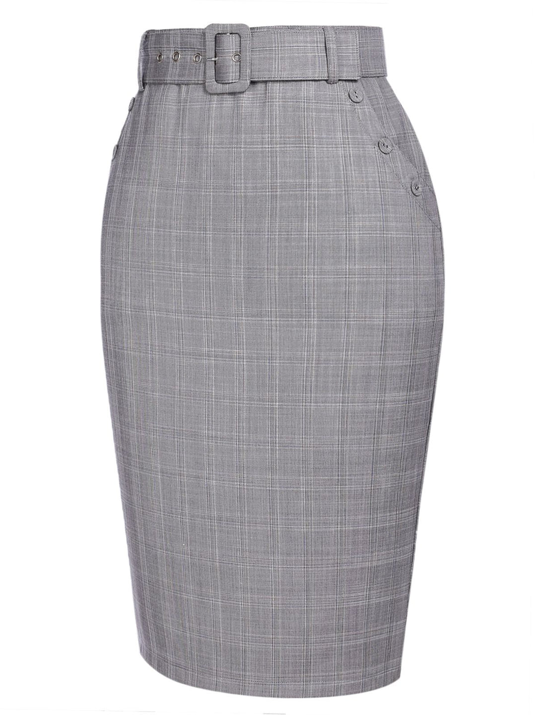 1960s Plaid Belt Pencil Skirt | 1960s | vintage skirt, retro style