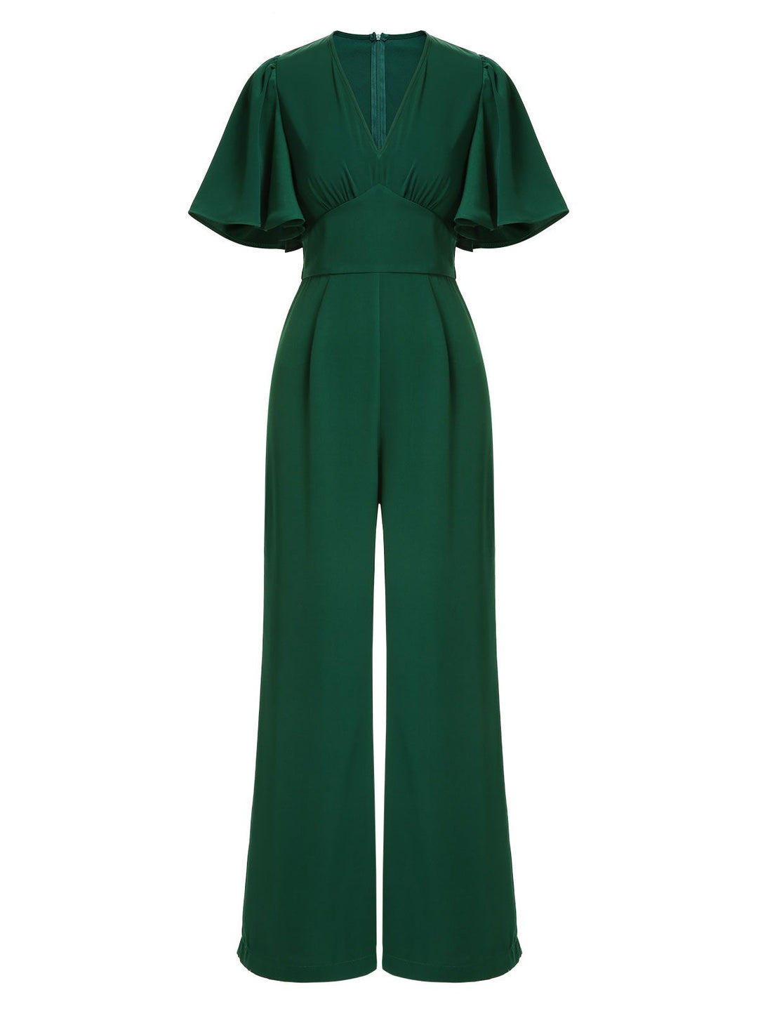 1930s Solid VNeck Jumpsuit | 1930s | vintage romper, retro jumpsuit
