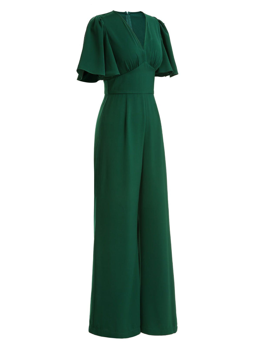 1930s Solid VNeck Jumpsuit | 1930s | vintage romper, retro jumpsuit