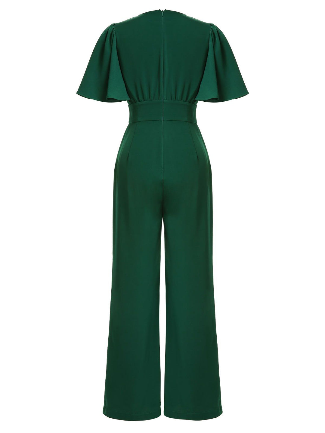 1930s Solid VNeck Jumpsuit | 1930s | vintage romper, retro jumpsuit