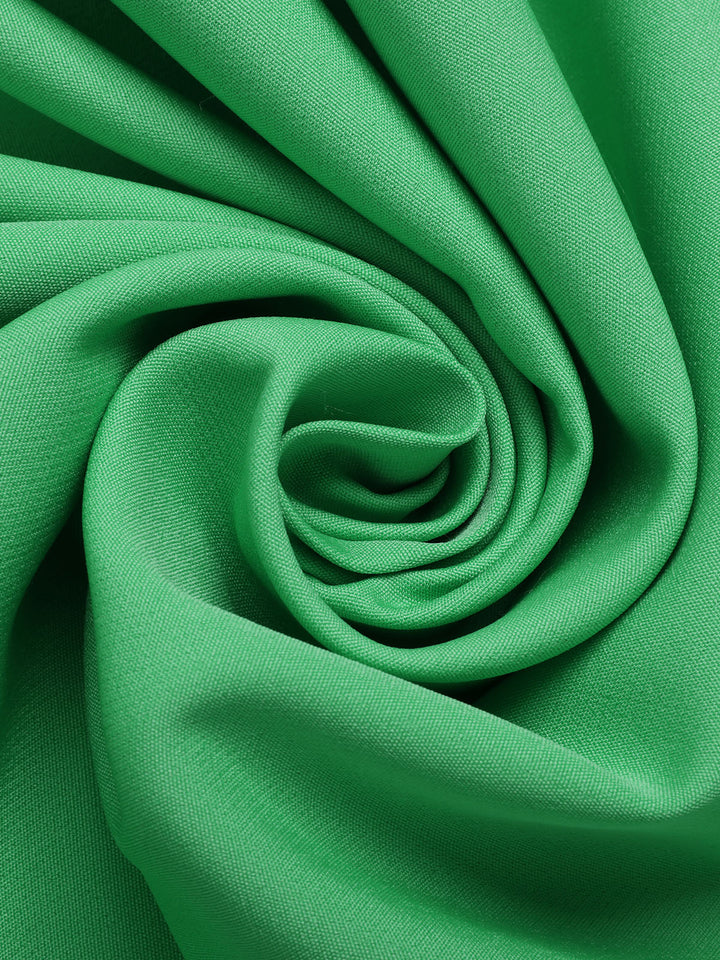 Green 1930s Temperament V-Neck Solid Dress, vintage dress, retro fashion - perfect for women who love vintage and retro fashion