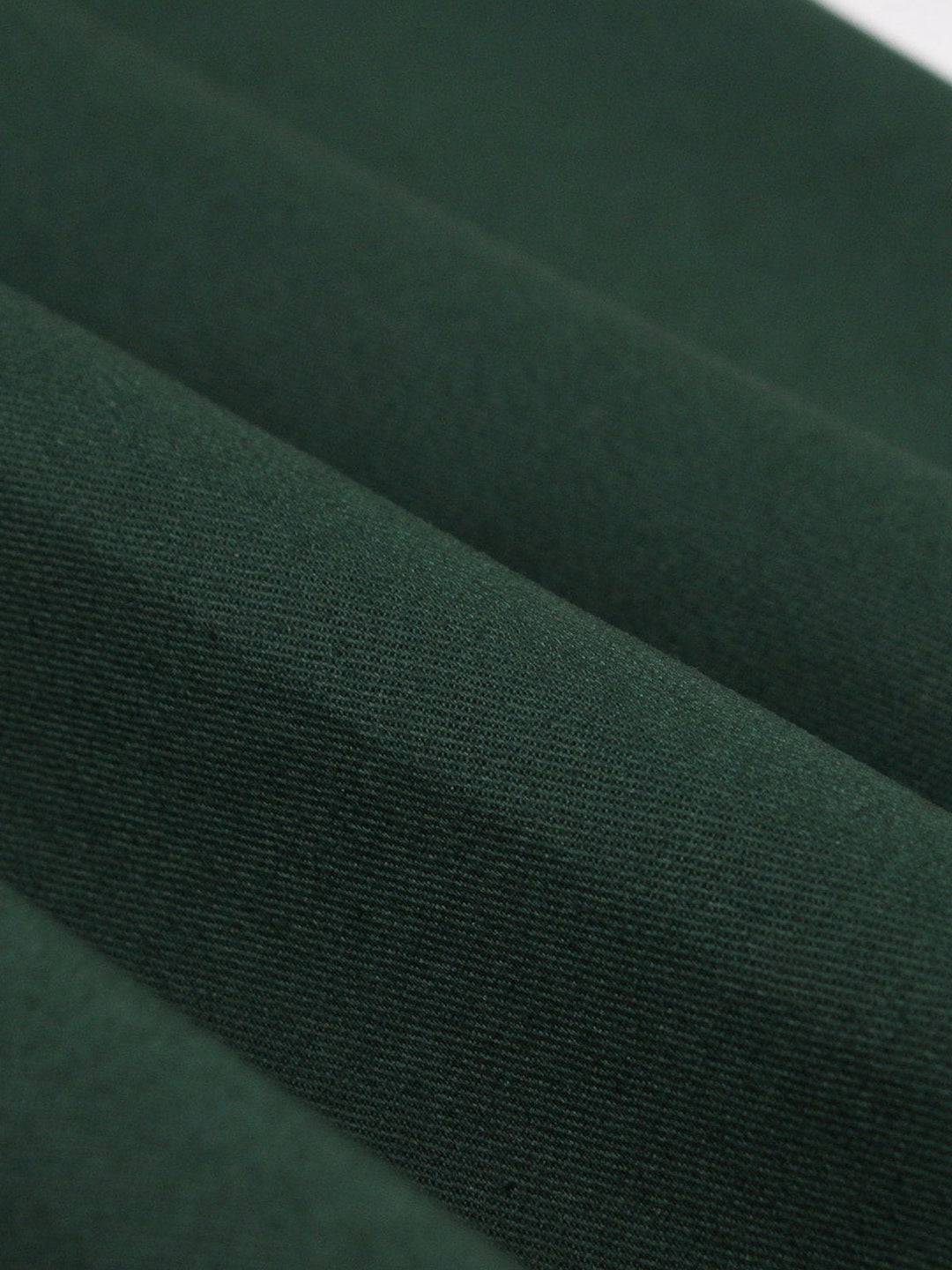 Green 1950s Cotton Tie Elbow Sleeves Dress — the kind of 1950s dress that makes strangers smile