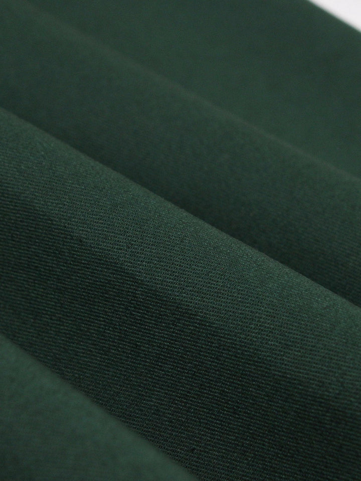 Green 1950s Cotton Tie Elbow Sleeves Dress — the kind of 1950s dress that makes strangers smile