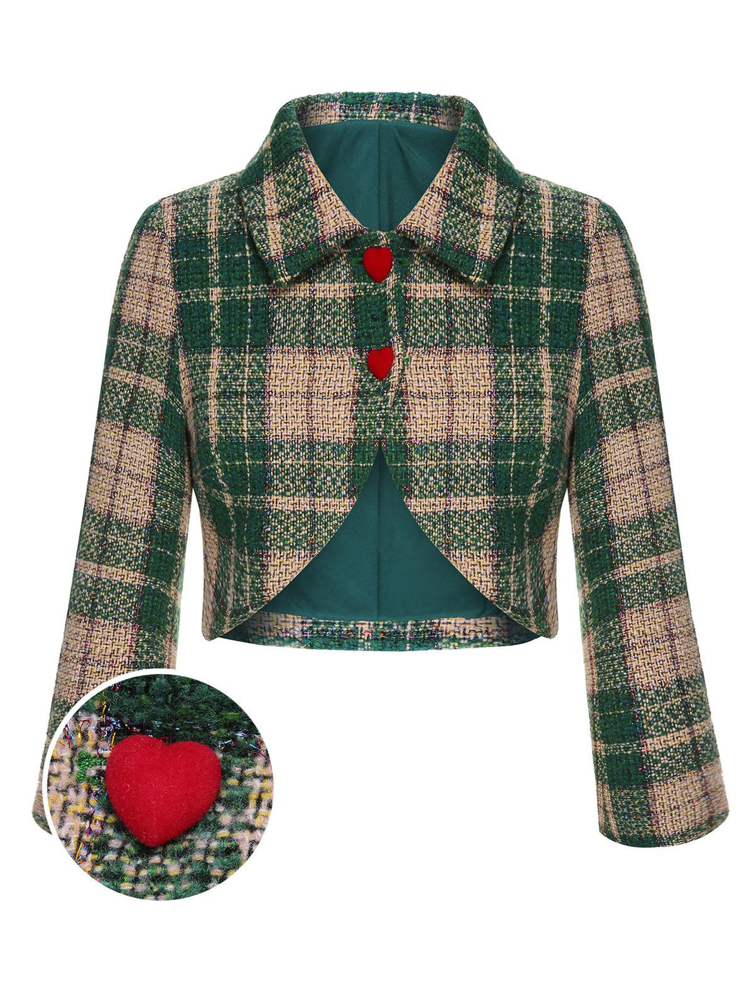 1950s Lapel Scottish Plaid Jacket | 1950s | vintage outerwear, jacket