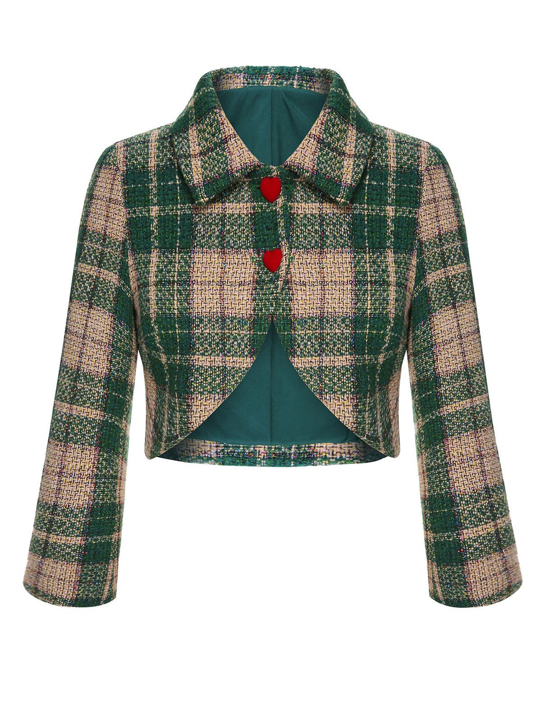 1950s Lapel Scottish Plaid Jacket | 1950s | vintage outerwear, jacket