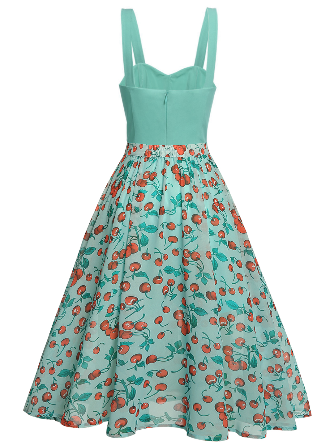 Green 1950s Romper &amp; Cherry Skirt: timeless style reimagined