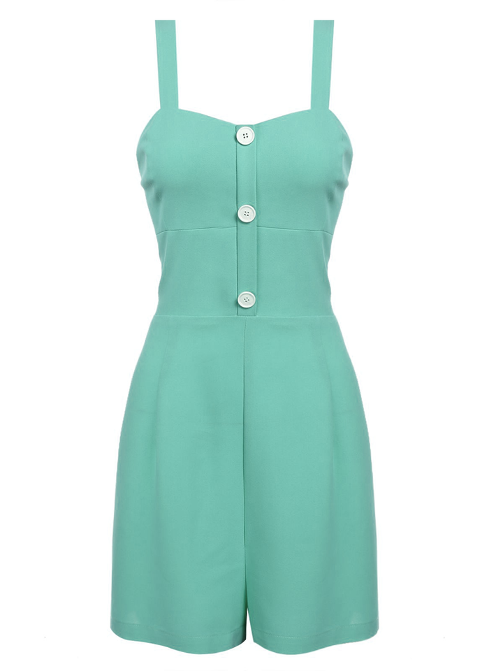 Green 1950s Romper &amp; Cherry Skirt — vintage elegance for the modern woman