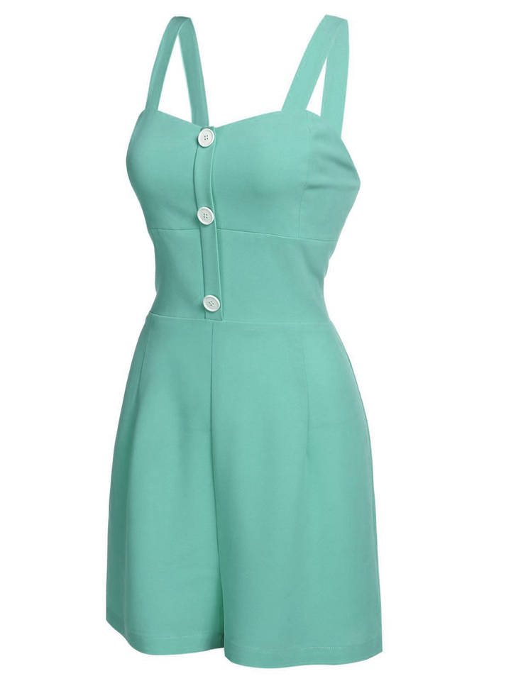 Green 1950s Romper &amp; Cherry Skirt: timeless style reimagined