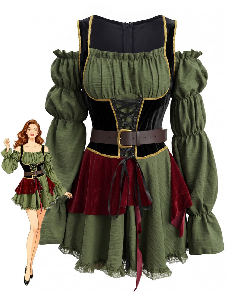 Green Vintage Dress