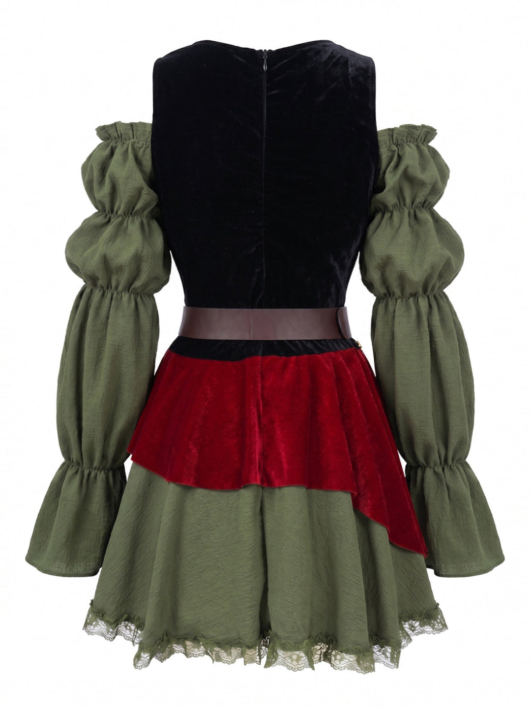 Green Vintage Dress 3