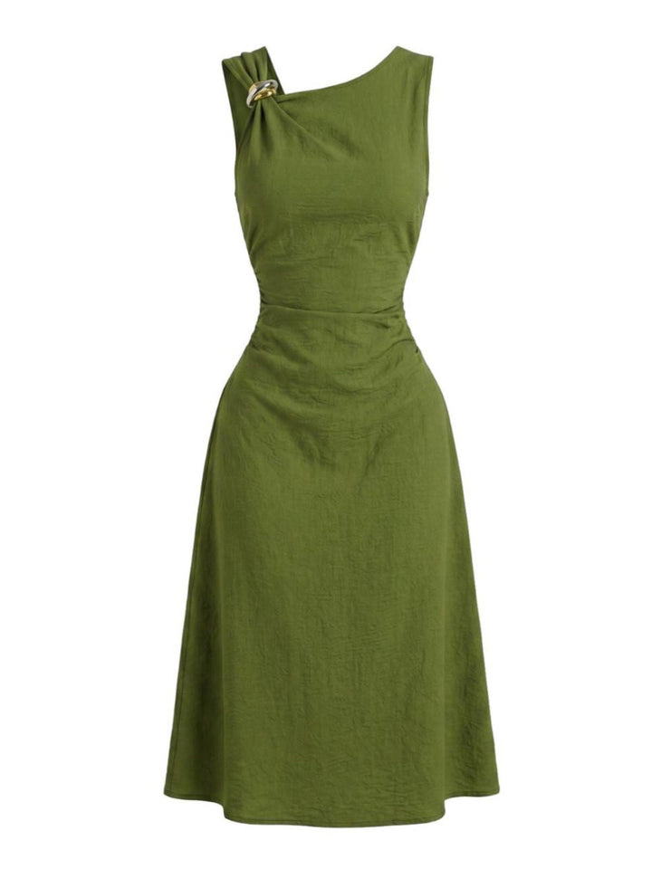 Green 1960s Vintage Classic Dress 3