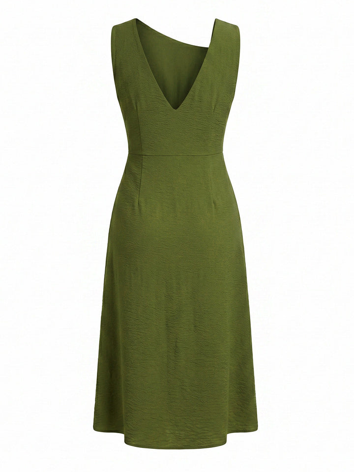 Green 1960s Vintage Classic Dress 4
