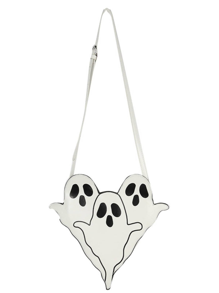 Halloween Cartoon Ghost Triangle Bag - vintage fashion, retro style