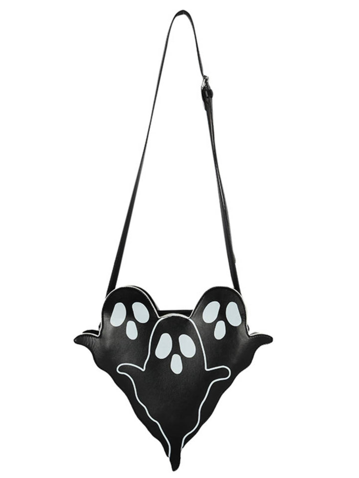 Halloween Cartoon Ghost Triangle Bag - vintage fashion, retro style
