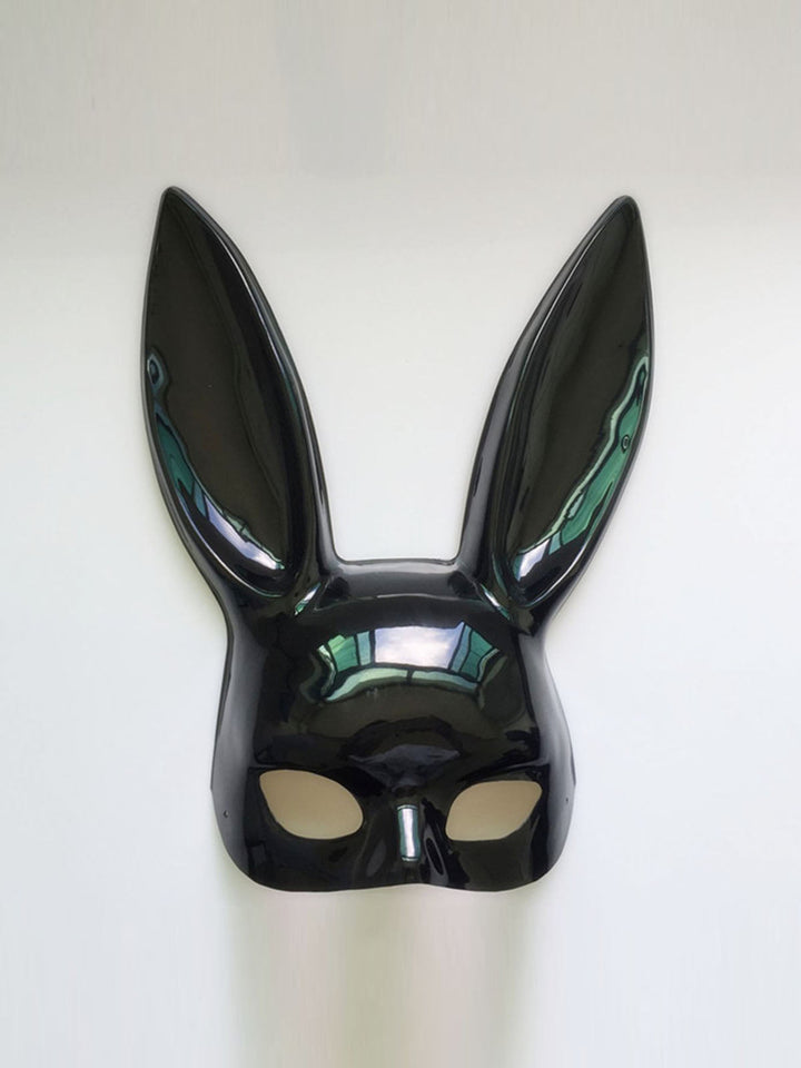 This Halloween Easter Bunny Half Face Mask whispers vintage secrets to those who notice